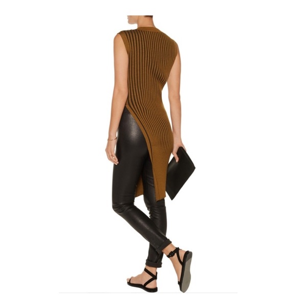 Opening Ceremony BLUE/BLACK NWOT Asymmetrical Knit Tunic - Picture 3 of 9